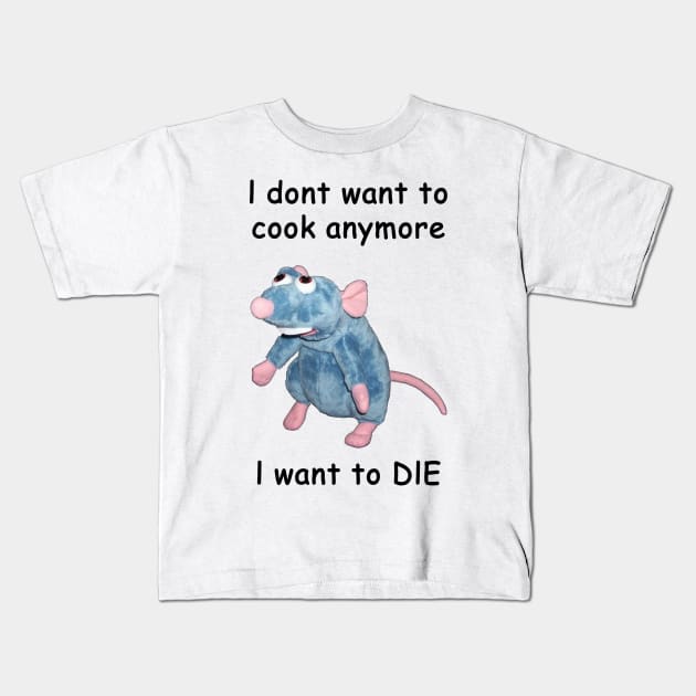 Ratatouille's Had Enough Kids T-Shirt by lilmousepunk